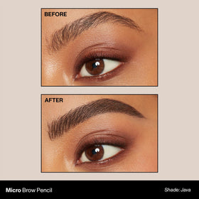 MORPHE close-up of retractable pointed tip for precise hair-like strokes and neat shaping benefit