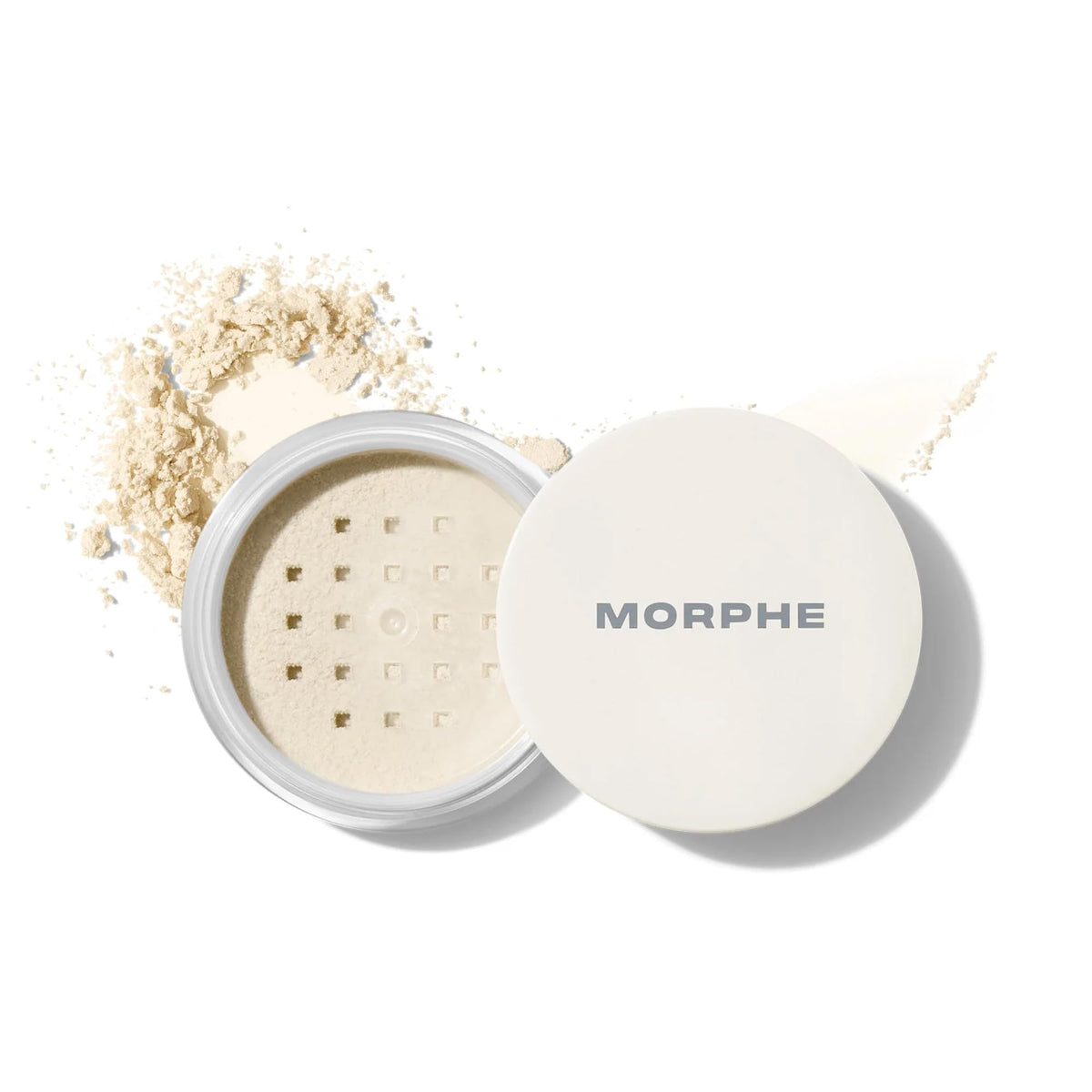 MORPHE mini jar front packaging showing product and label, conveys portability