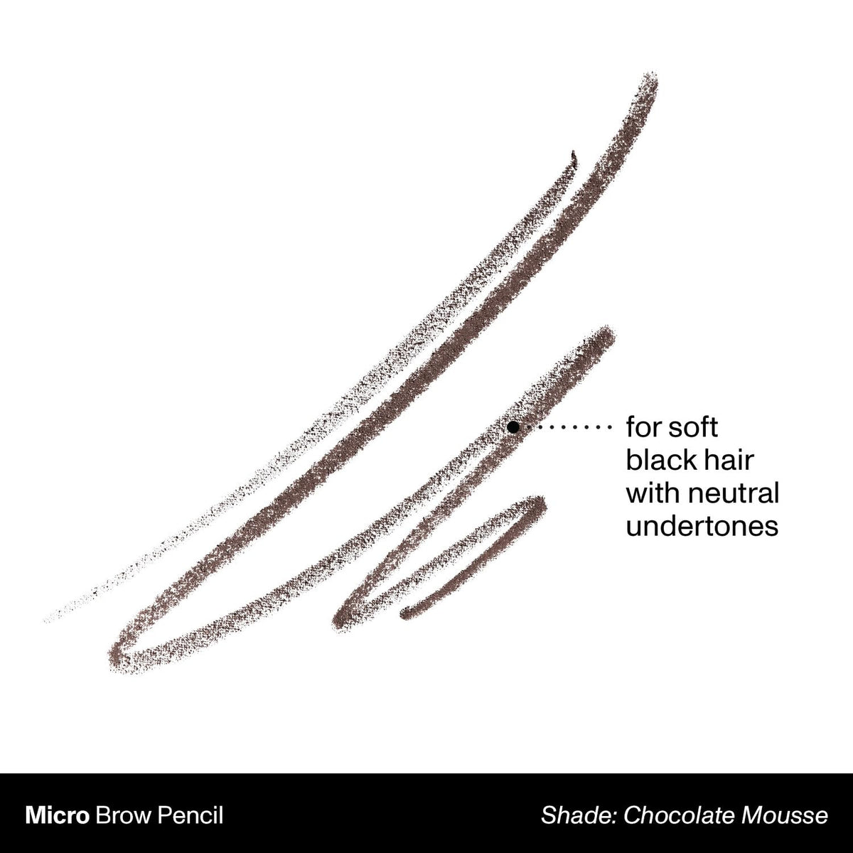 MORPHE spoolie end detail demonstrating smooth blending and softened edges