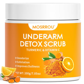 MOSRROU front packaging showing scrub tub and benefits