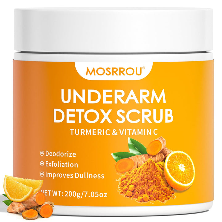 MOSRROU front packaging showing scrub tub and benefits
