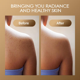 MOSRROU scrub on hand demonstrating creamy exfoliant application