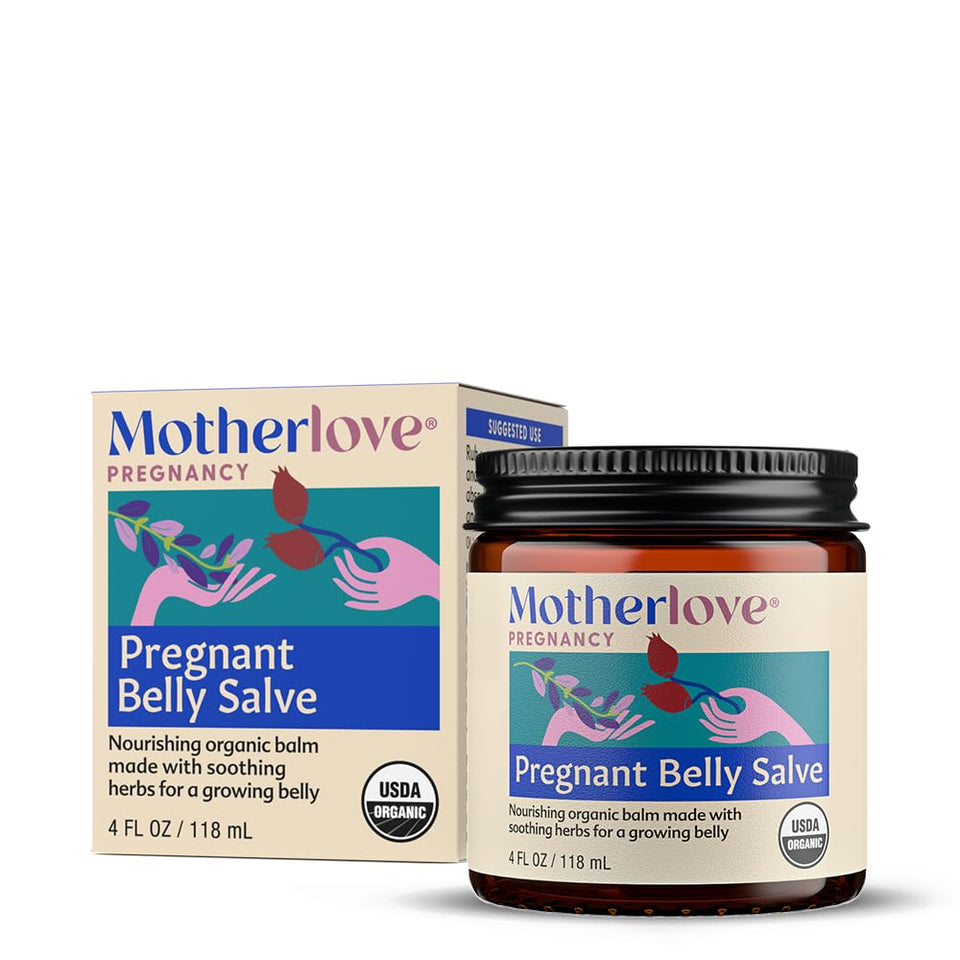 Motherlove jar front view showing product and branding for clear identification