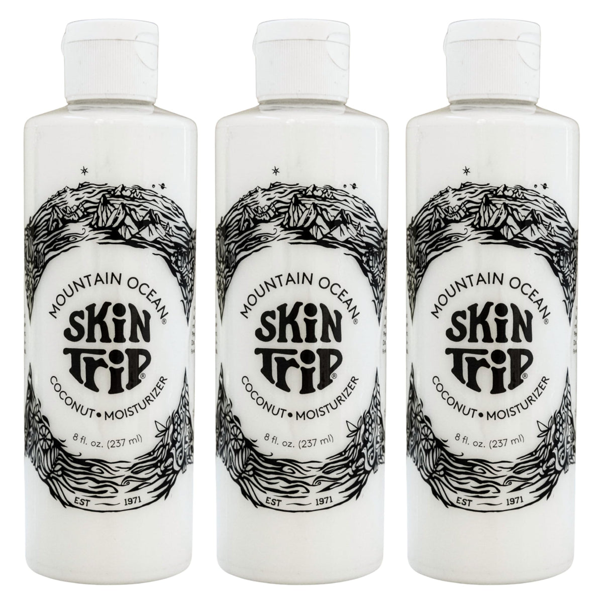 Mountain Ocean front packaging showing new label and brand for easy identification