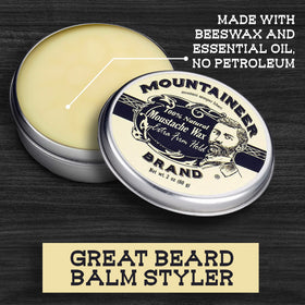 Mountaineer Brand open tin showing smooth wax texture for easy warming and application