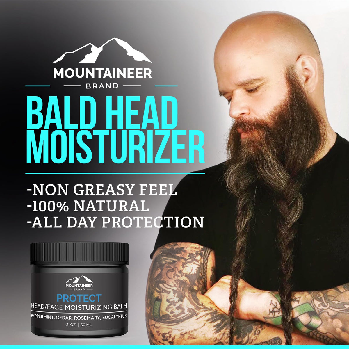 Mountaineer Brand open jar texture showing balm consistency and smooth application benefit