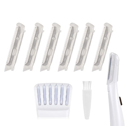 MOVELOVE front packaging showing six compatible replacement heads and accessories for tidy storage