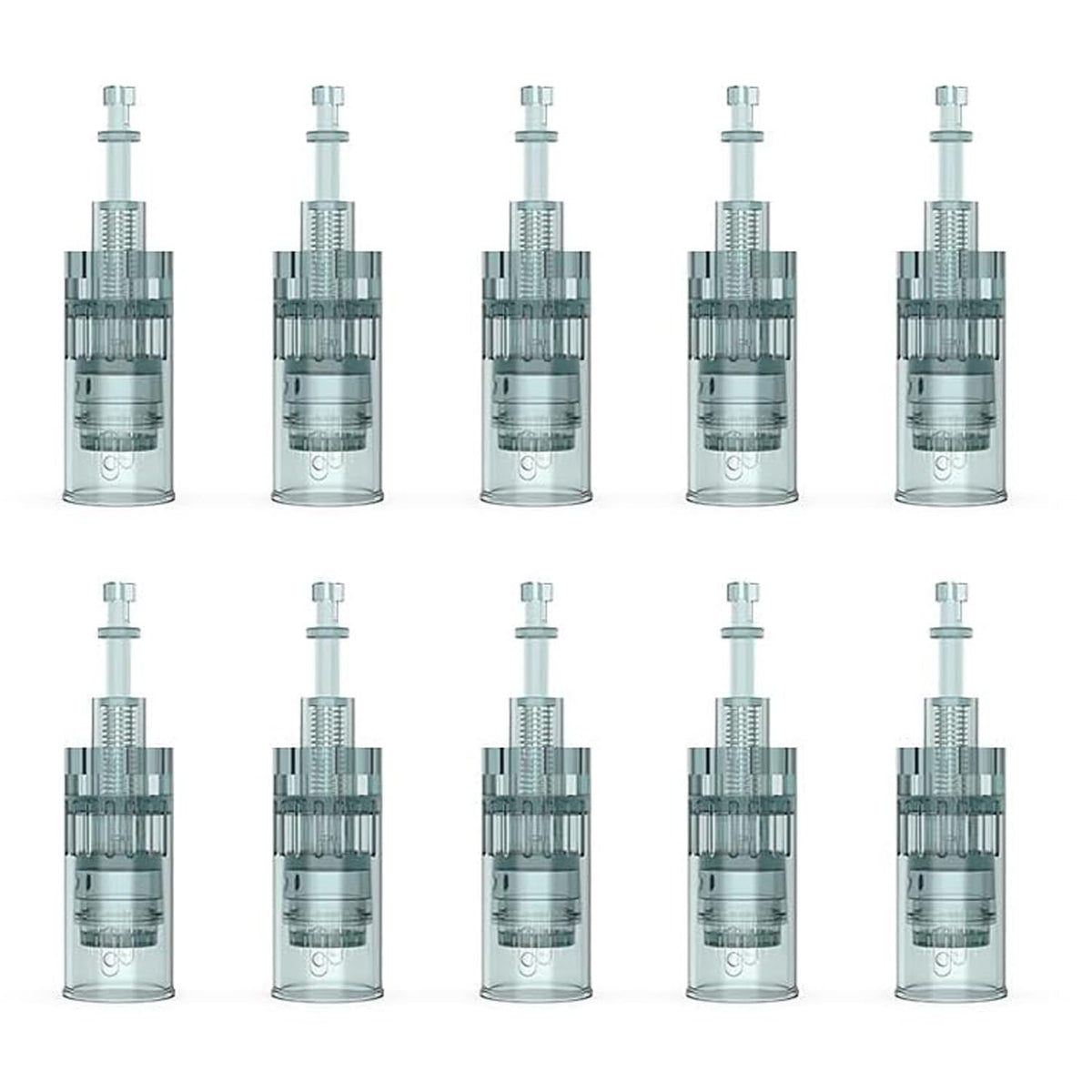 MPK cartridge on vanity with serums suggesting improved topical absorption