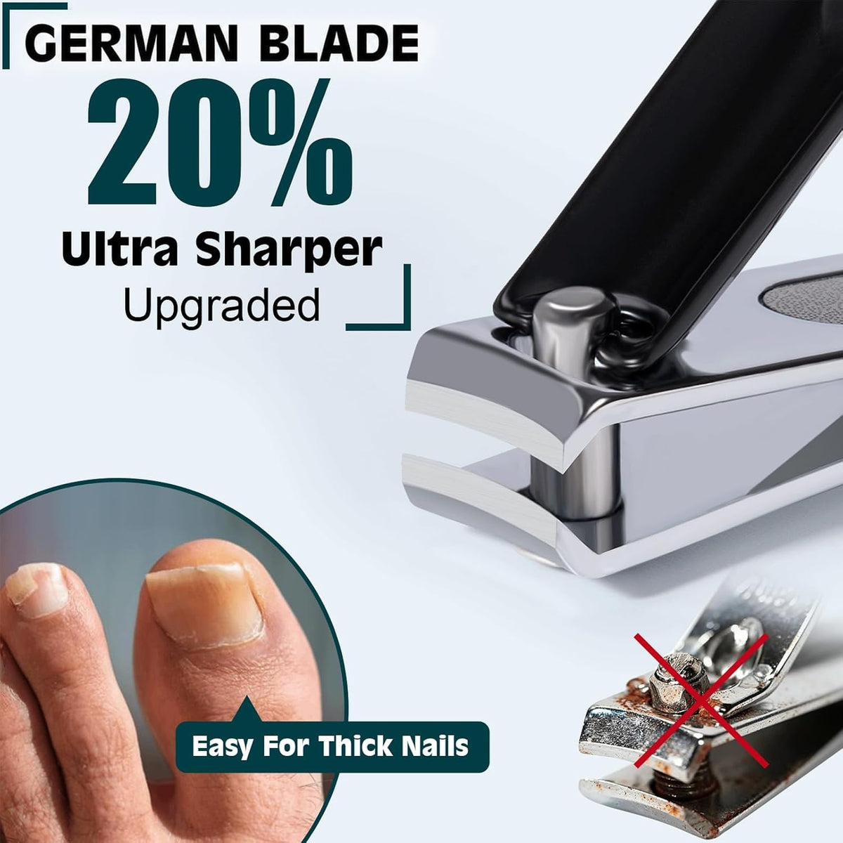 MPKDZNE ergonomic handle texture shown for anti-slip, low-effort grip