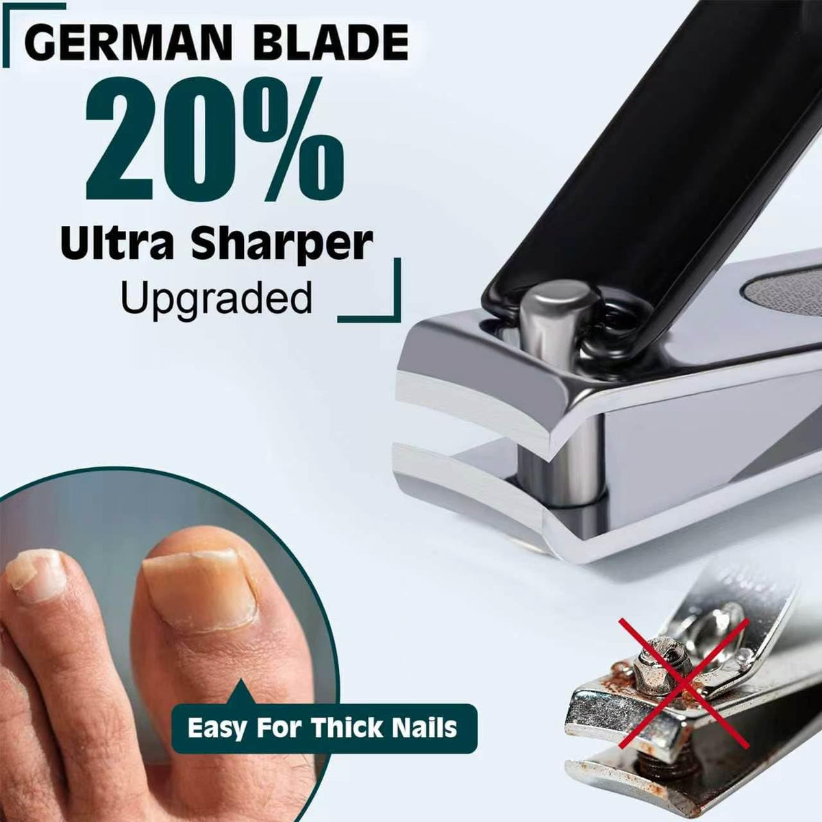 MPKDZNE textured ergonomic handle closeup showing anti‑slip grip for easier use