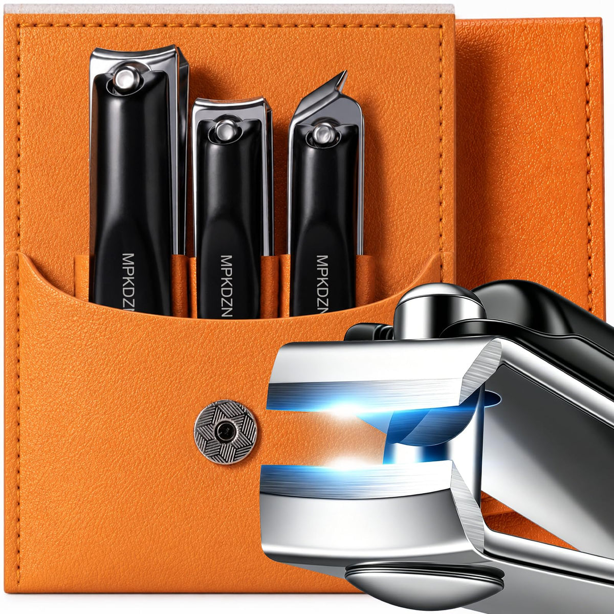 MPKDZNE front packaging showing full black 8-piece set and clear benefits