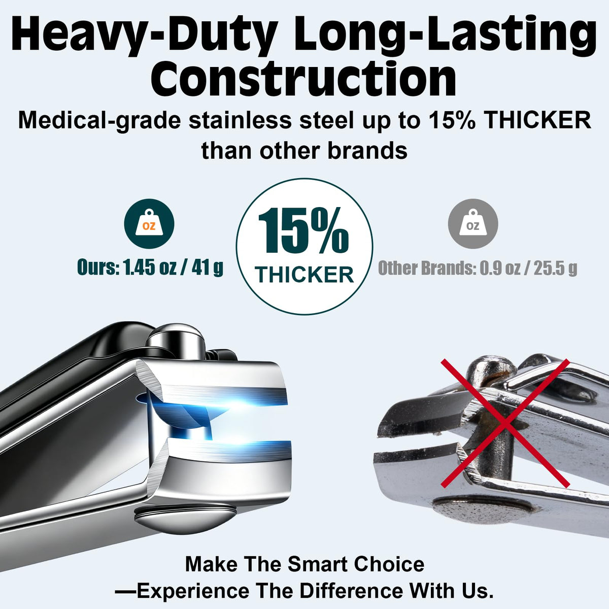 MPKDZNE wide jaw clipper close-up highlighting ultra-sharp curved blade