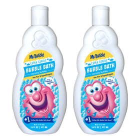 Mr. Bubble front packaging showing gentle formula and tear-free benefit