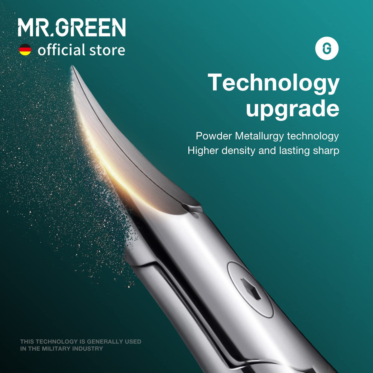 MR.GREEN built-in spring mechanism close-up delivering even comfortable elasticity