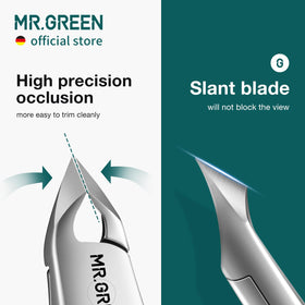 MR.GREEN size comparison beside ruler showing compact, travel-friendly scale