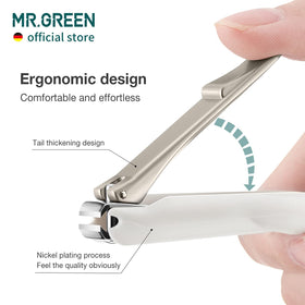 MR.GREEN ergonomic handle profile offers comfortable secure grip