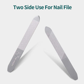MR.GREEN glass nail file detail showing smooth texture for splinter-free finishing