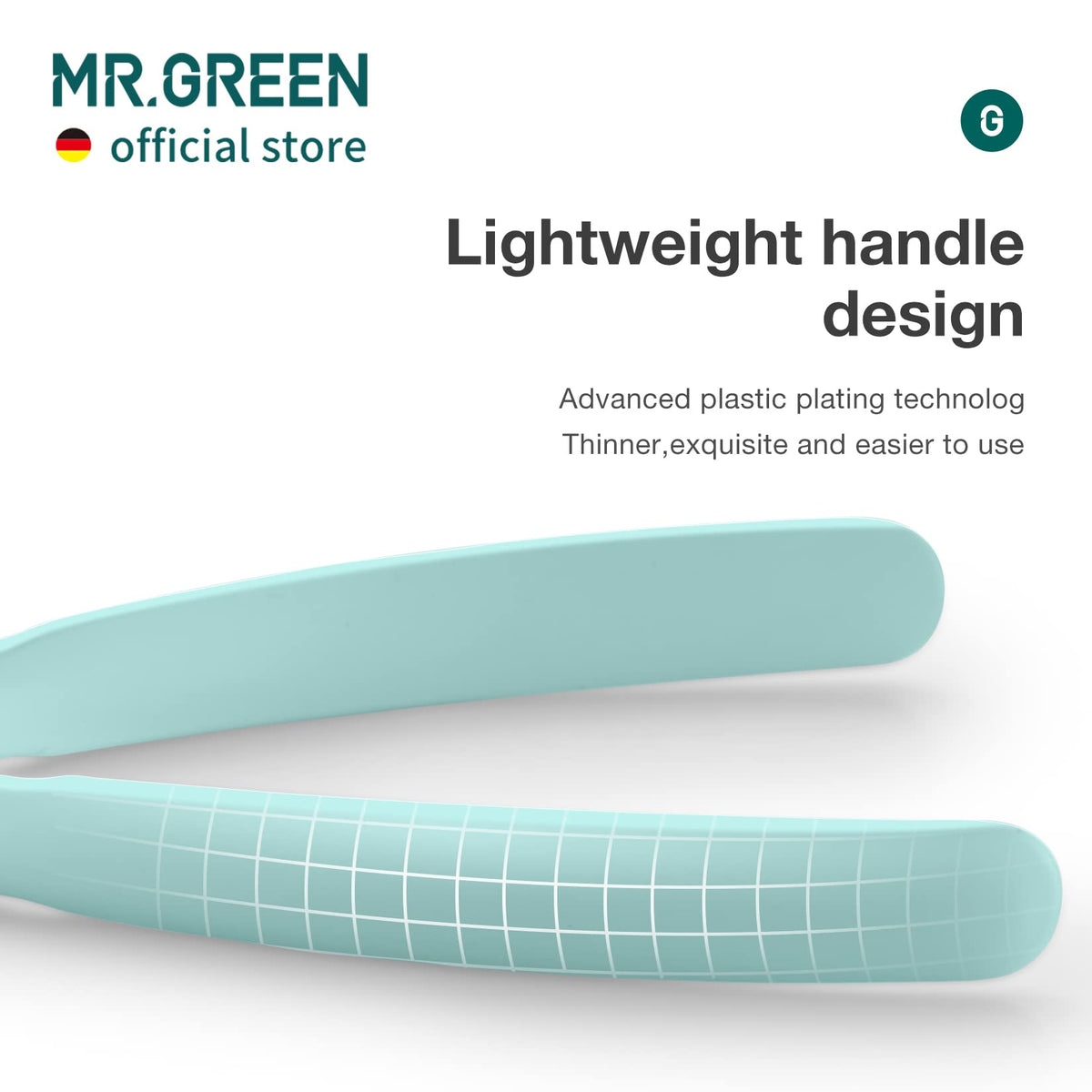 MR.GREEN in use trimming a toenail to demonstrate accurate control and safety