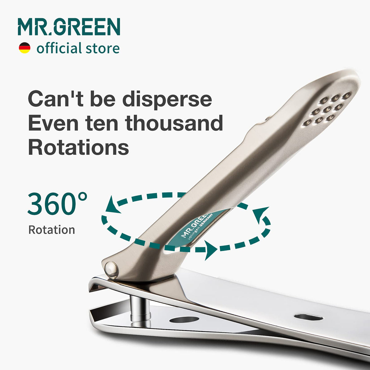 MR.GREEN nickel-plated surface texture resisting rust and improving durability