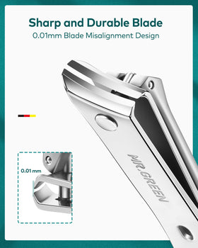 MR.GREEN open case with ten stainless tools organized for quick access