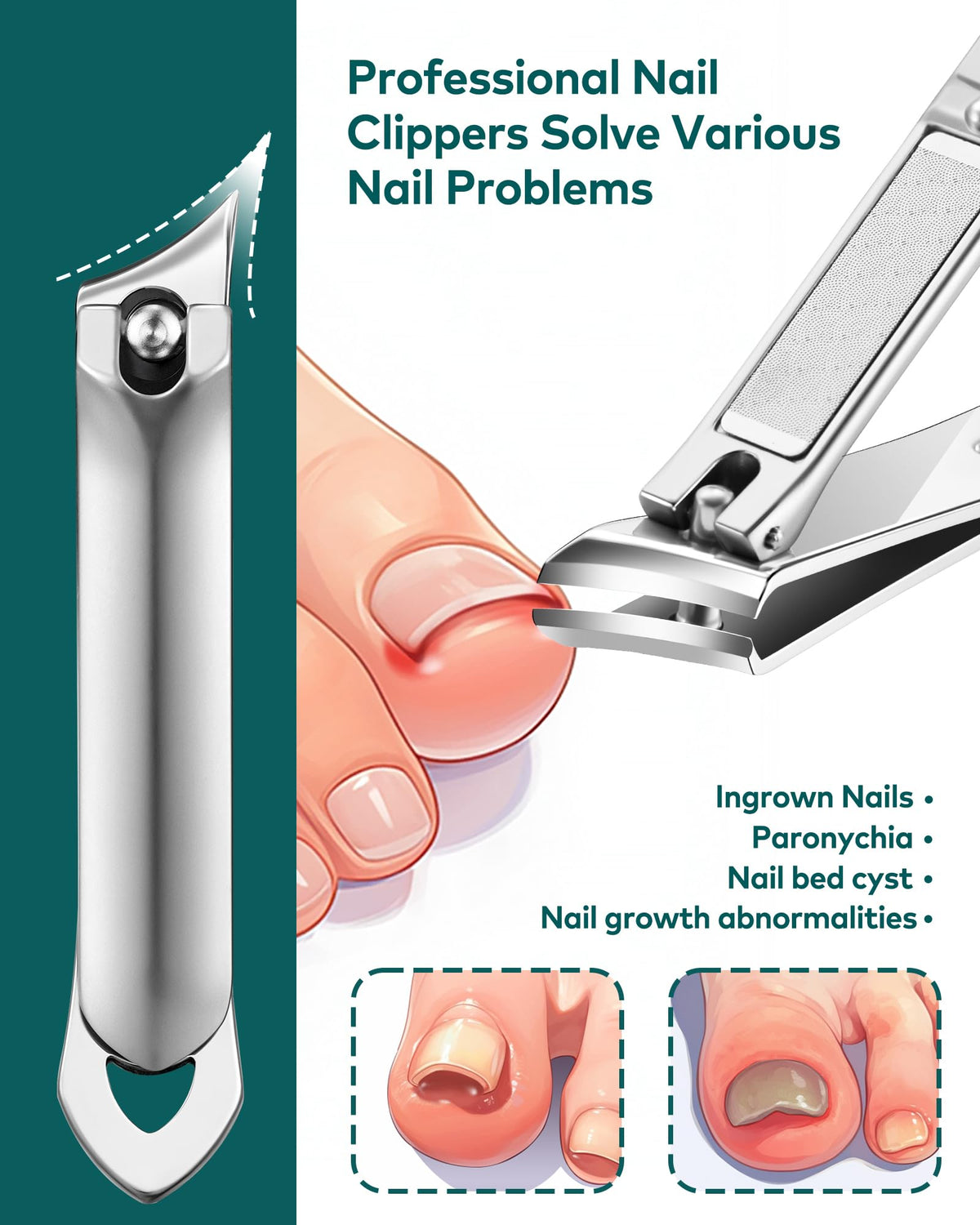 MR.GREEN tweezers detail showing precise tip for accurate hair removal