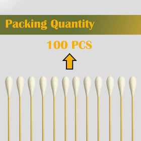 MRCMUCEZ swab next to ruler showing 6-inch length for reach