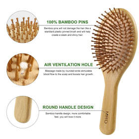 MRD mini comb in hand for travel grooming convenience and control