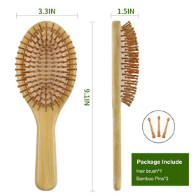 MRD brush in use massaging scalp to provide soothing sensation and ease tangles