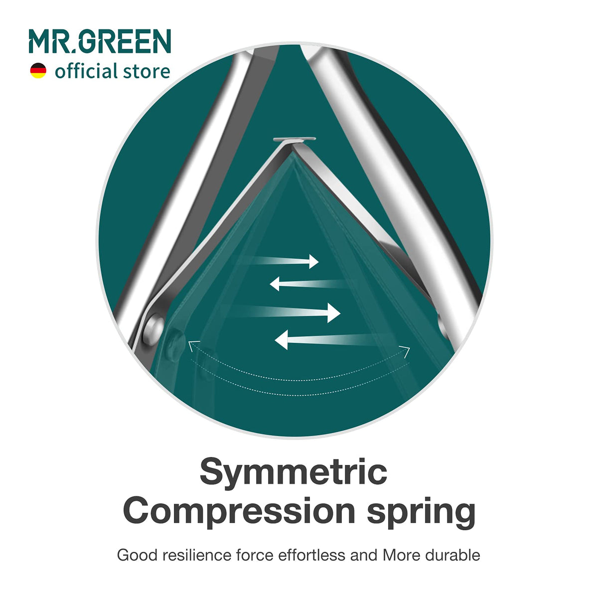 MR.GREEN tools held in hand to show scale and comfortable ergonomic grip