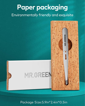 MR.GREEN tweezers shaping eyebrow to create clean arches quickly and neatly