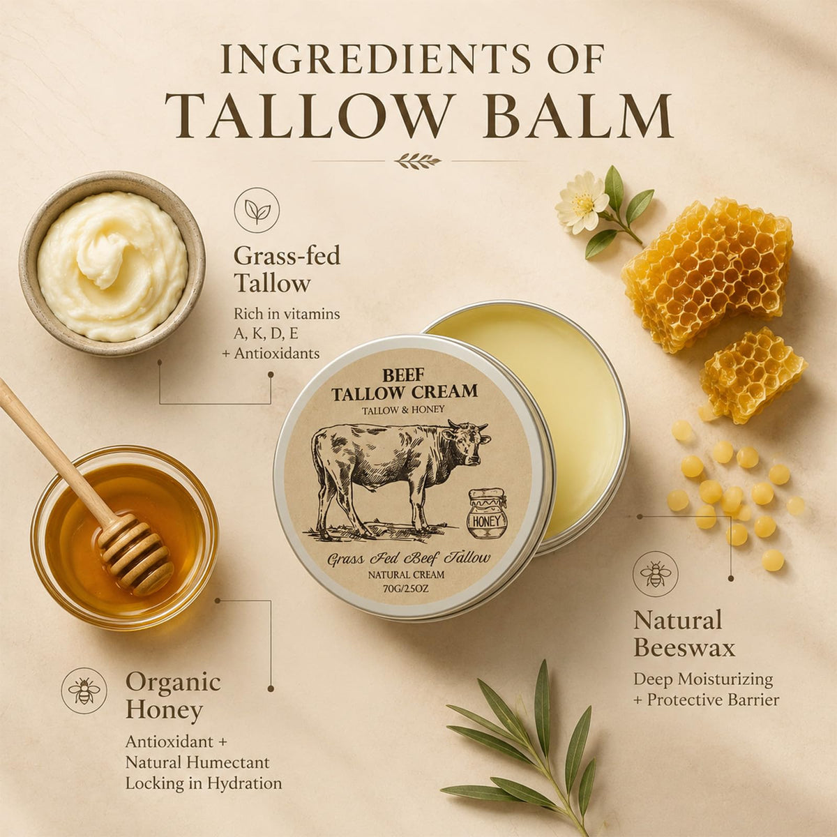 MROUVIK balm being rubbed on hand demonstrating quick moisturization