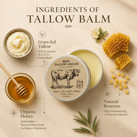 MROUVIK balm being rubbed on hand demonstrating quick moisturization
