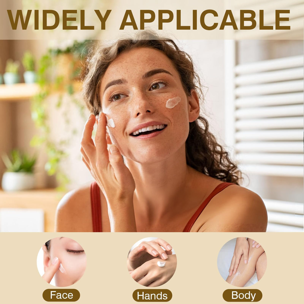 MROUVIK jar on bathroom shelf suggesting daily skincare routine