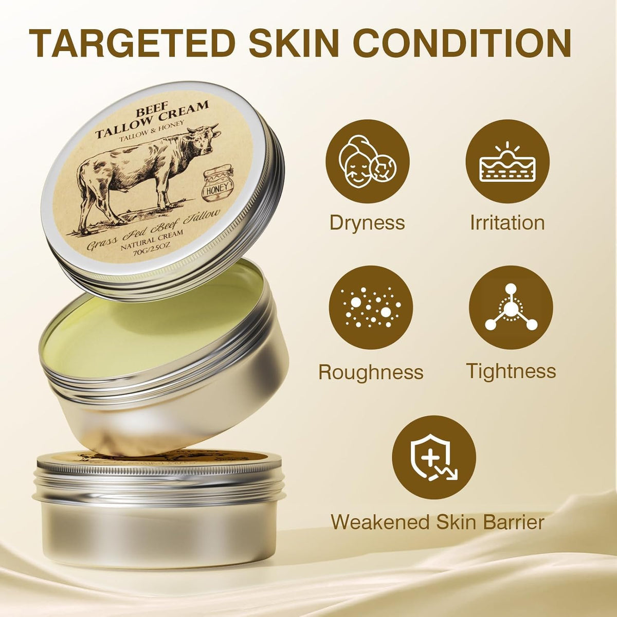 MROUVIK open jar texture close up illustrating smooth creamy balm