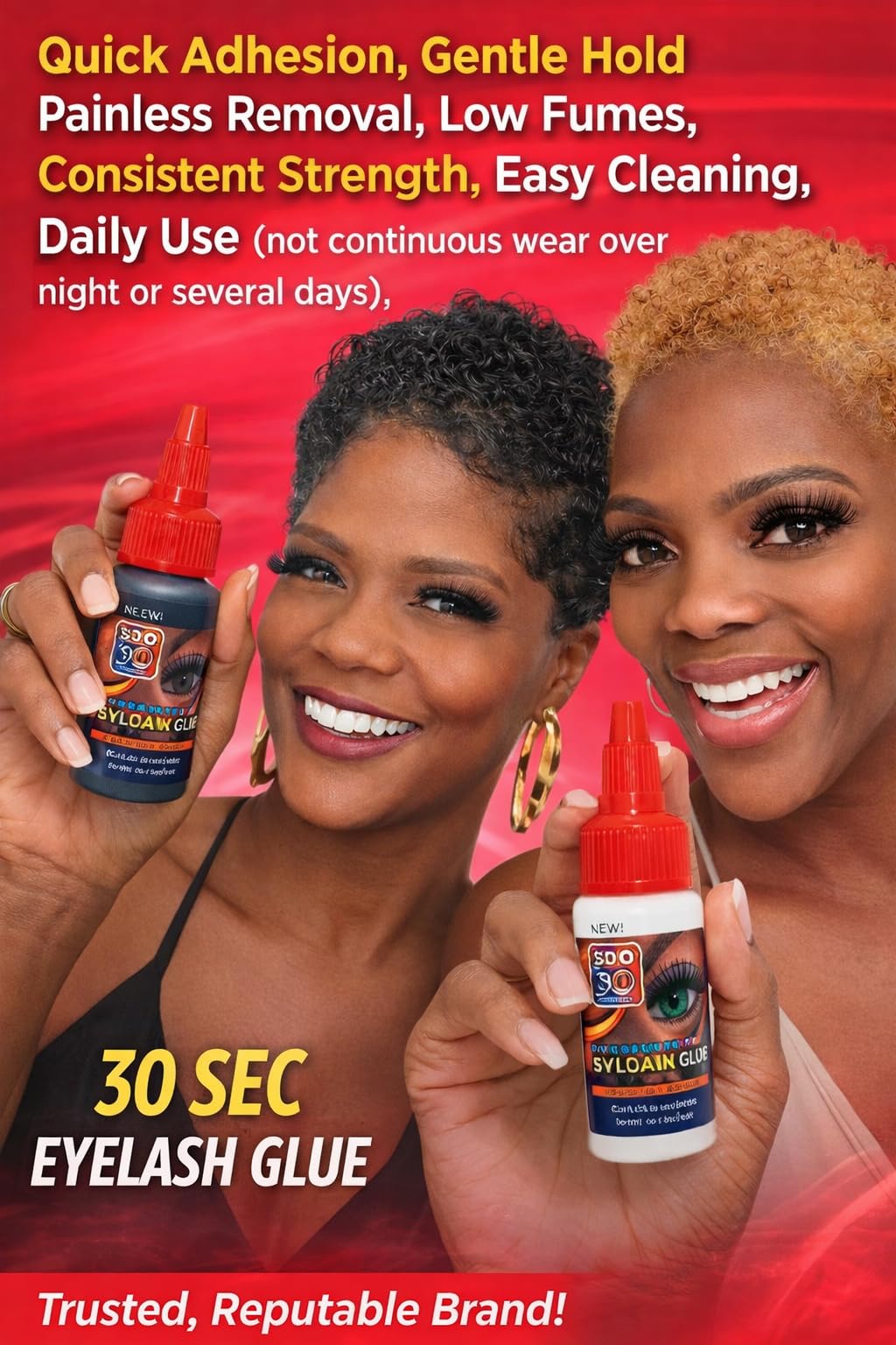 Mrs Gwen professional kit setting showing salon-ready adhesive for stylists
