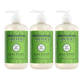 Mrs. MEYER'S front bottle showing label and scent for clean hands