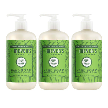 Mrs. MEYER'S front bottle showing label and scent for clean hands