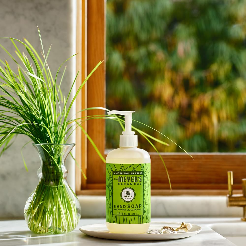 Mrs. MEYER'S three-bottle group pack for multiple sinks and lasting supply