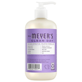 Mrs. MEYER'S Lilac bottle close-up label highlighting floral scent benefit