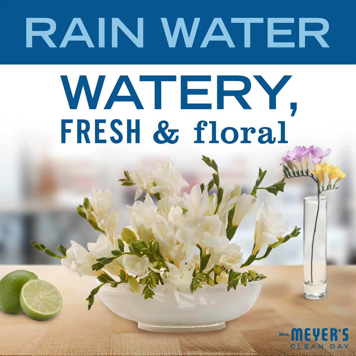 Mrs. MEYER'S creamy foam close-up highlighting soft texture and moisturizing feel