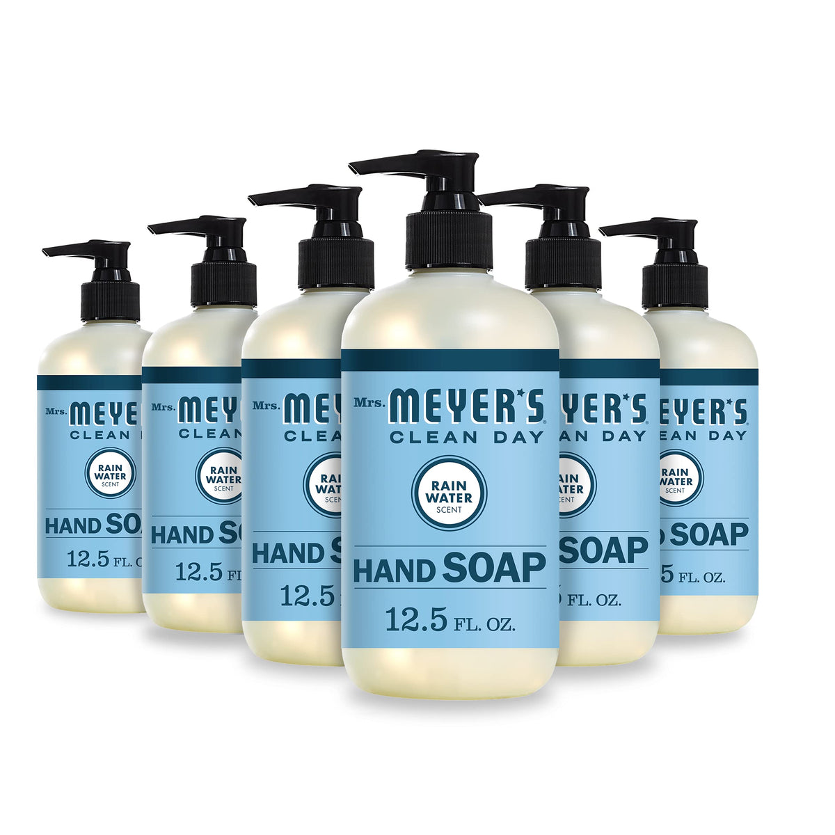 Mrs. MEYER'S front bottle packaging showing label and size, helps quick identification