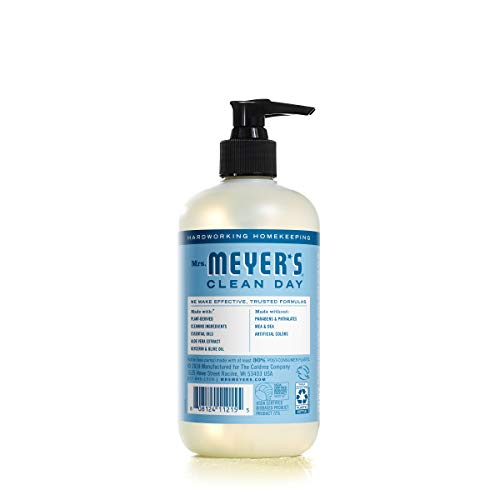 Mrs. MEYER'S foam texture close-up demonstrating creamy lather and gentle cleansing