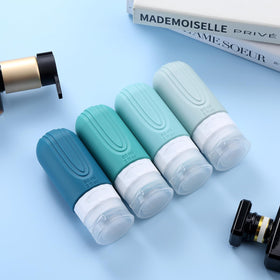 Mrsdry bottle dispensing shampoo to show controlled, no-waste application