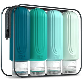 Mrsdry front packaging showing four bottles protecting luggage