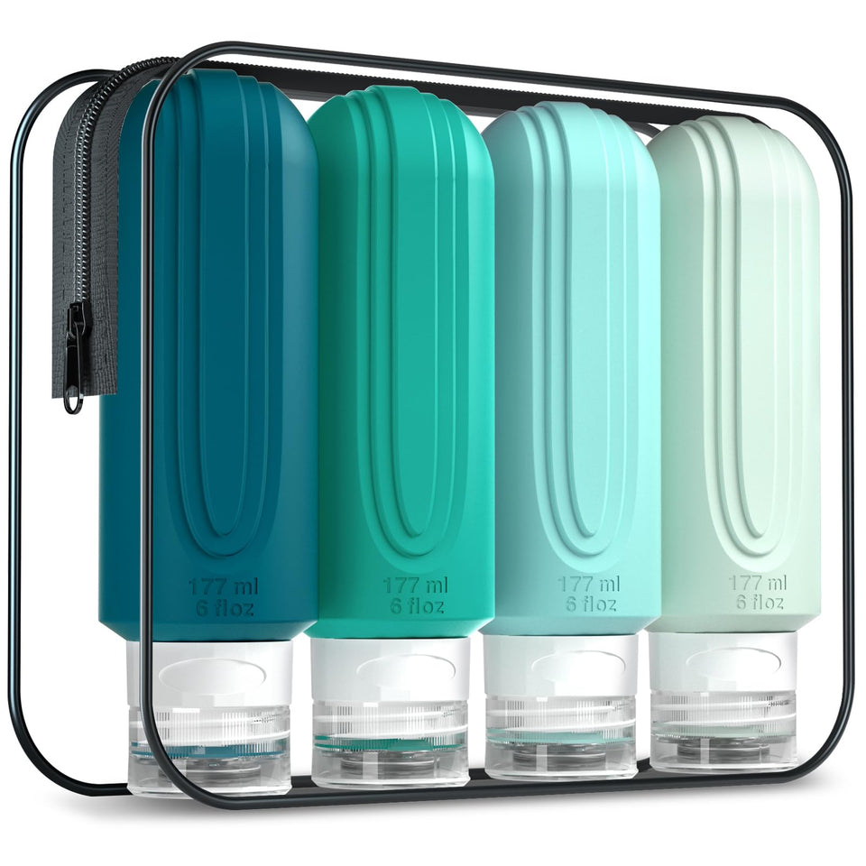 Mrsdry front packaging showing four bottles protecting luggage