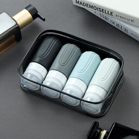 Mrsdry bottles packed in carry-on luggage to prevent suitcase leaks