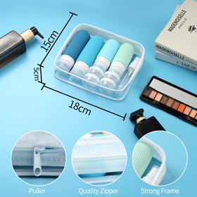 Mrsdry spray bottles and jars grouped for storing toner, creams and hair mist
