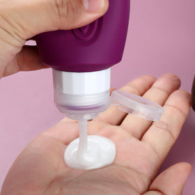 Mrsdry soft silicone body texture for squeezable dispensing