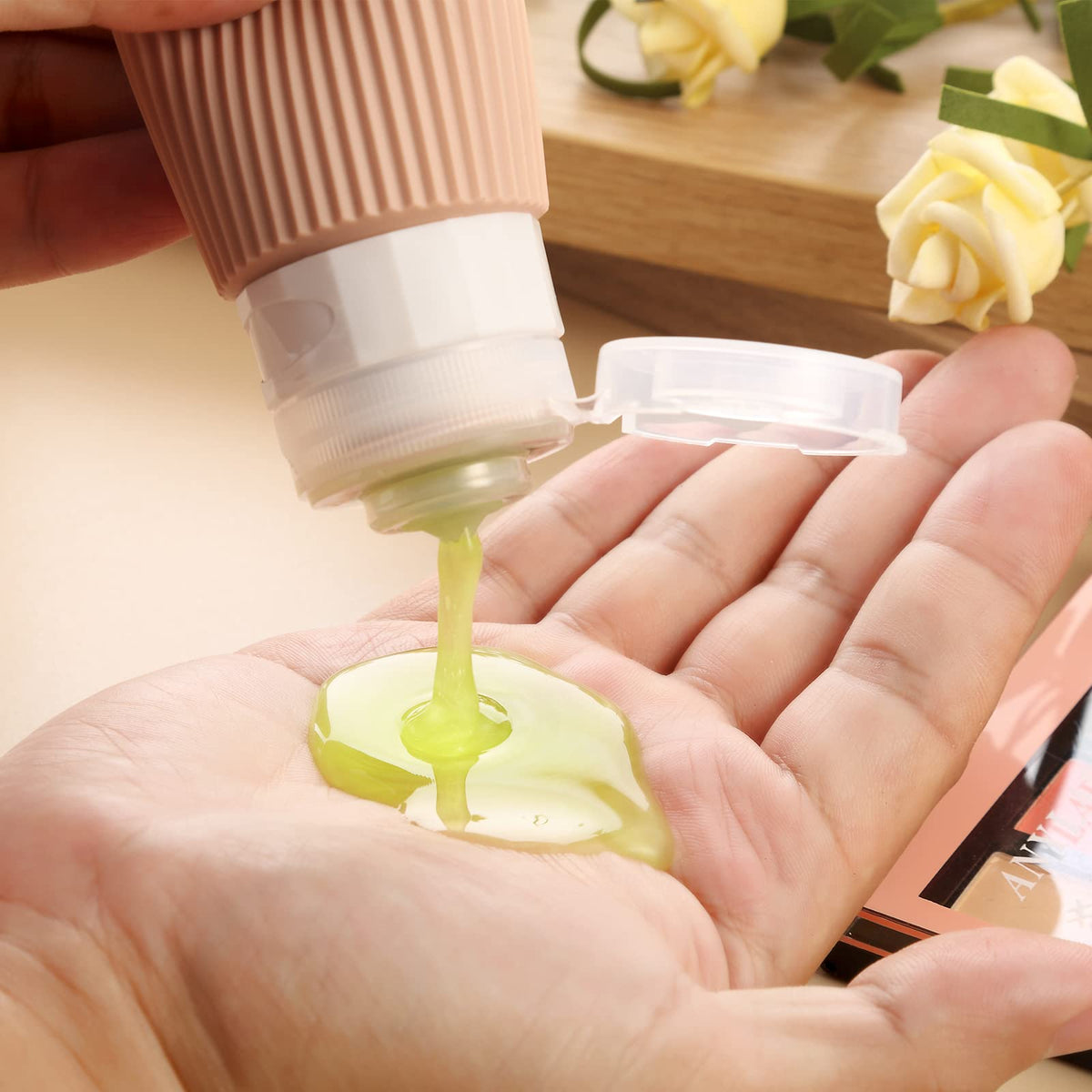 Mrsdry wide mouth opening during refill, simplifies pouring and cleaning