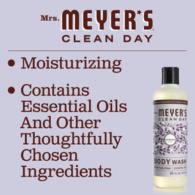 Mrs. MEYER'S foam texture demonstrating gentle lather and softness